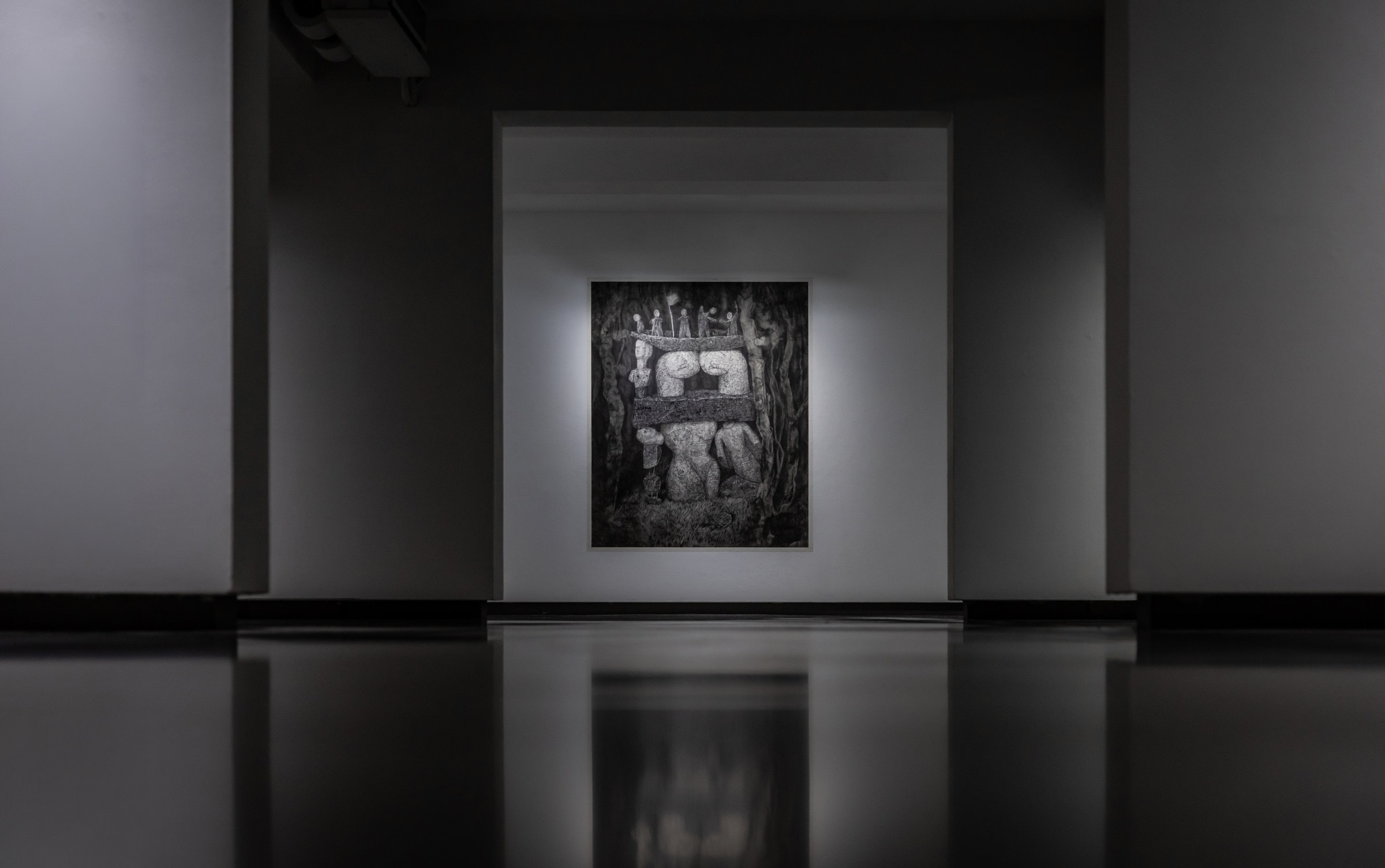 夜拾 Nocturnals, installation view, YI YUN ART × Woolloomooloo Xhibit, Taipei, 2026