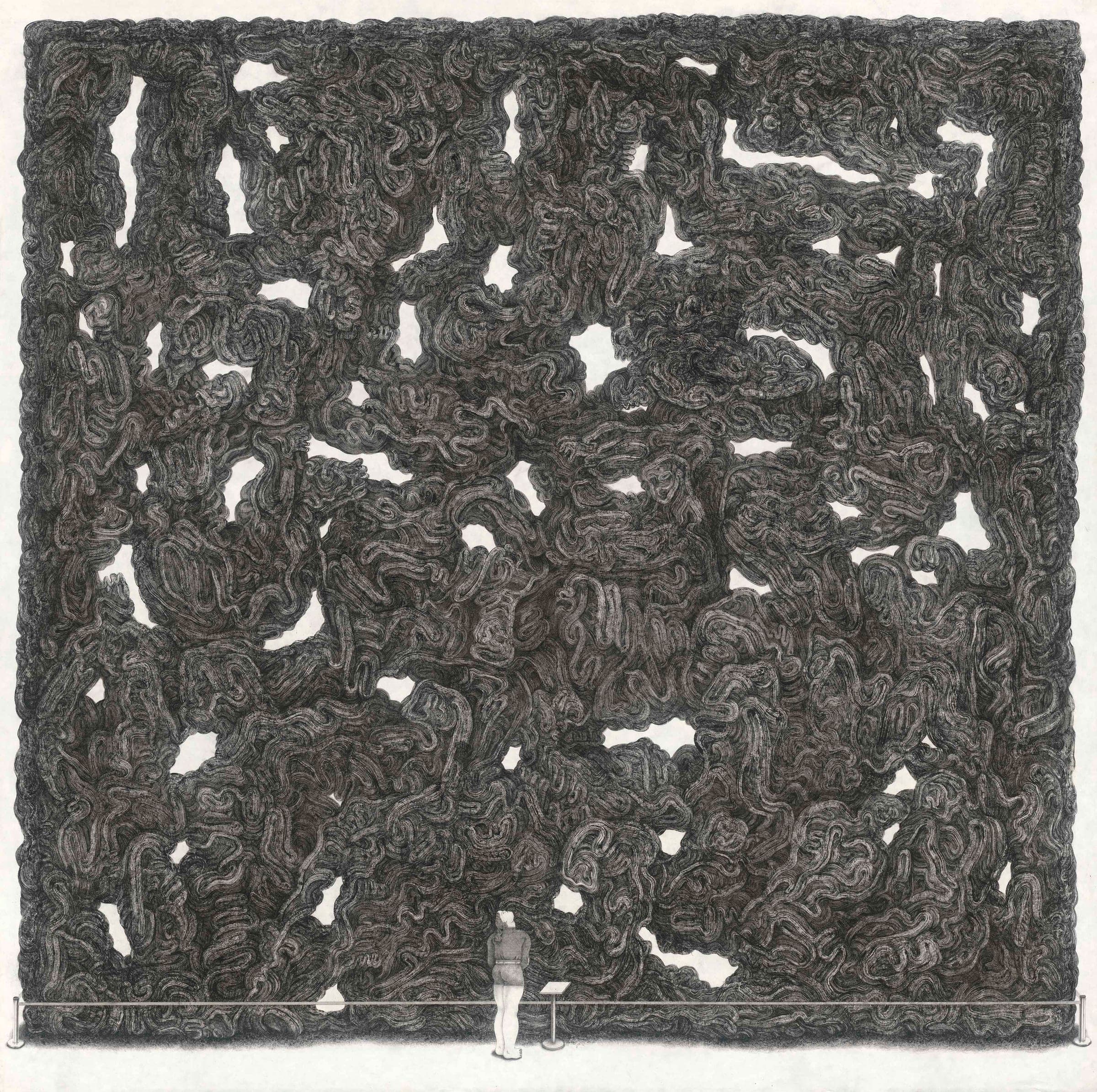 石屏 Stone wall,2021