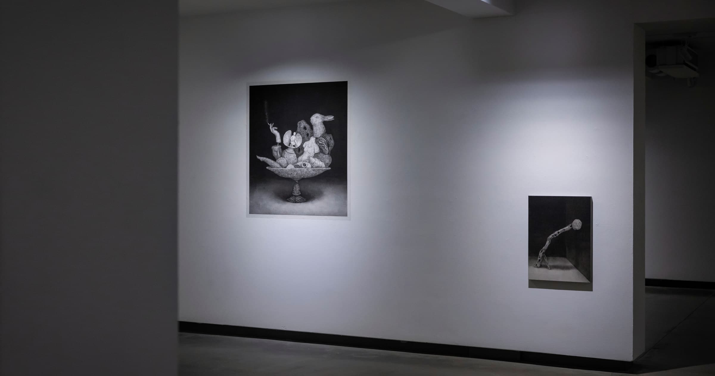 夜拾 Nocturnals, installation view, YI YUN ART × Woolloomooloo Xhibit, Taipei, 2026